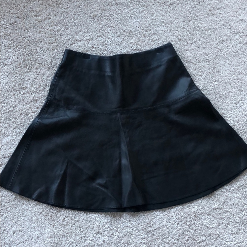 Vince leather skirt